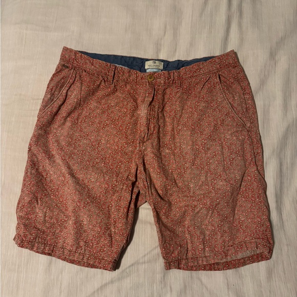 Scotch & Soda Red Patterned Shorts - Picture 1 of 3